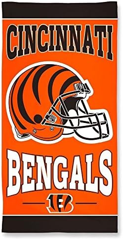 NFL Cincinnati Bengals 30 60 Szál Reaktív Strand Törölköző