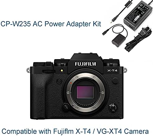 F1TP CP-W235 DC Csatoló HÁLÓZATI Tápegység Adapter NP-W235 Dummy Akkumulátor Készlet Fujifilm X-T4 VG-XT4 Kamera.
