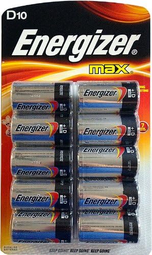 Energizer Max - 10-D Elem - D10