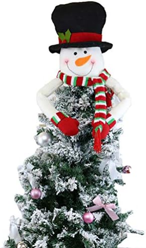 Toyvian karácsonyfa Topper Hóember, karácsonyfa Topper a Kalap Sál Ölelkezős a Karácsonyi Ünnep a Téli Haza Csodaország