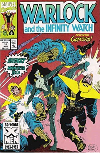 Warlock, valamint az Infinity Watch 14 VF ; Marvel képregény | Gamora Jim Starlin