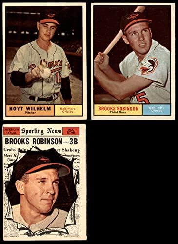 1961 Topps Baltimore Orioles Csapat készen áll Baltimore Orioles (Set) VG/EX Orioles