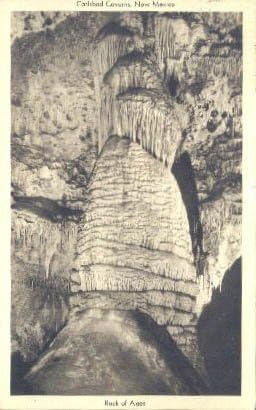 Az Aggteleki Cseppkőbarlang, Új-Mexikó, Képeslap