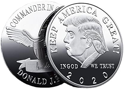 2020 45 AMERIKAI Elnöki Trump Választási Arany Duoble Szín Emlékérme Kihívás Érme Ezüst Érme Gyűjtők (2)
