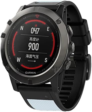 BANDKIT 26 22mm Quick Fit Watchband A Garmin Fenix 6X 6 Pro 5X 5 + 3 HR Enduro 935 Szilikon Easyfit Csukló Zenekar Okos