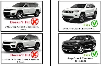 Boríték Csomagtartóban hálóra a Jeep Grand Cherokee 2017 2018 2019 2020 2021 Új