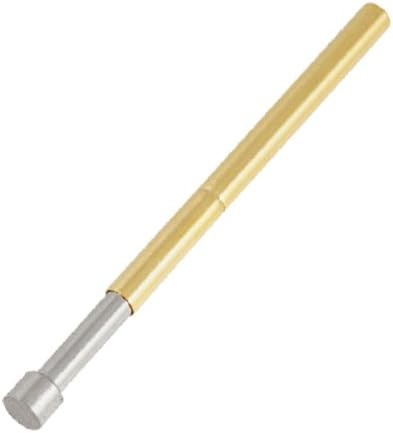 IIVVERR 100 Db 2,5 mm-es Átmérőjű Lapos Tipp a Tavaszi Vizsgálat Szonda Pin (100 db 2,5 mm-es diámetro punta plana sonda