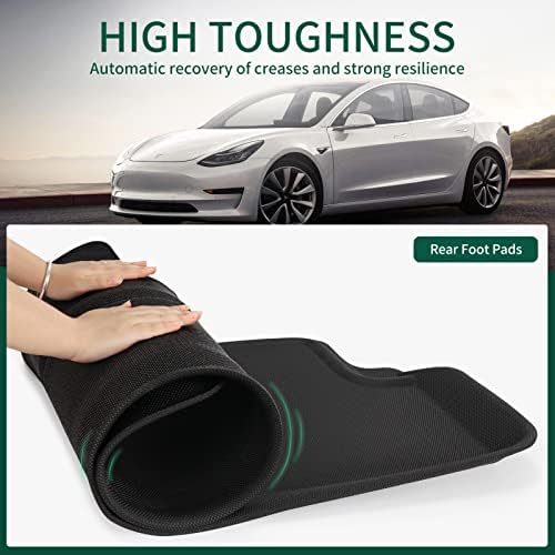 Tesla Model 3 Szőnyegek Minden Időjárási 3D Vízálló Szőnyeg csúszásgátló Teljes Borító Emelet Hüvelyek Beállítása 1.