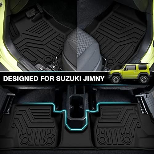 Mixsuper Egyéni Alkalmas Szőnyegek a 2019-2023 Suzuki Jimny JB64 JB74 (Automata Sebességváltó Esetén) Minden Időjárási