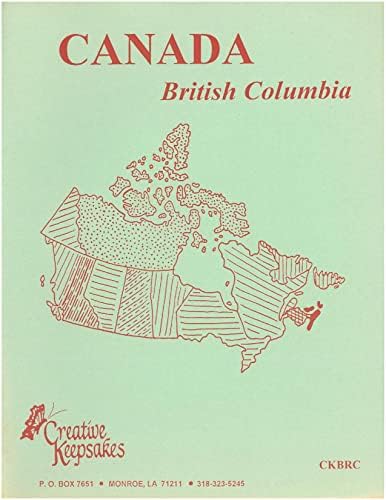 Kreatív Emléktárgyak Kanadai Brit Columbia - Keresztszemes Hímzés