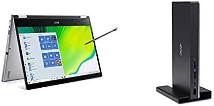 Acer Spin 3 SP314-54N-53BF Átalakítható Laptop, 14 Full HD IPS Touch Intel Core i5-1035G1, 8GB LPDDR4, 256 gb-os NVMe