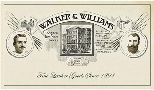 Walker & Williams A-1 A-BRN Sötét Barna Akusztikus Gitár Gabona Bőr Szíj Gombot Fej Adapter Akusztikus, Elektromos,