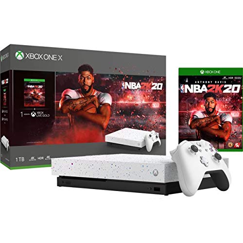 Xbox X 1 tb-os Konzol NBA 2K20 Special Edition Csomag Fehér