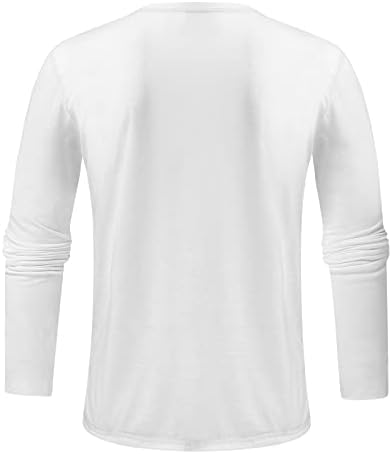 XXBR Katona Long Sleeve T-shirt Mens, 2021 Esik Grafikus Levél Nyomtatás Sleeve Edzés, Sport Alkalmi Tee Maximum Boldog