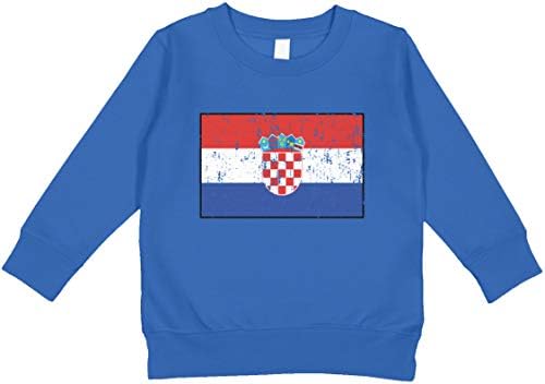 Amdesco Horvátország Horvát Zászló Kisgyermek Pulóver