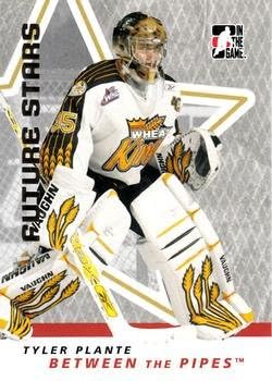 Tyler Plante 2006-07 A Csövek Között (Jövő Csillag) NHL Jégkorong Kártya 51 Brandon Búza Királyok