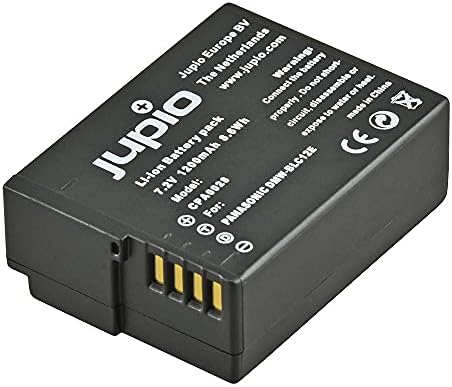 Jupio Digitális Fényképezőgép Csere Akkumulátor, Panasonic DMW-BLC12E, Szürke (CPA0028)