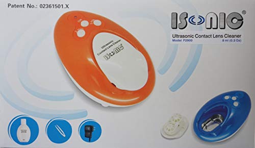 iSonic Ultrahangos kontaktlencse/Ortho-K Lencse Tisztító, AC100-240V, 7W