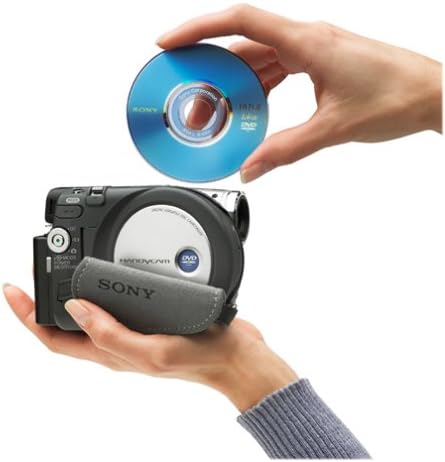 Sony DCR-DVD201 DVD Kamerája Videokamera w/10x Optikai Zoom (Megszűnt Gyártó által)