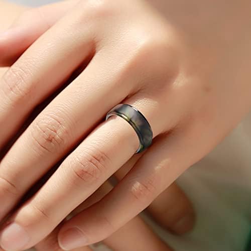 2023 Új Férfi Eljegyzési Gyűrűk jelent meg verse a Párok Esküvői Kör Gumi Gyűrűk Dinoszaurusz Megfelelő Gyűrűk (H, Egy
