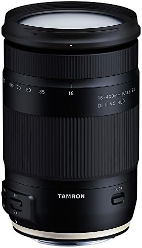 Tamron 18-400mm f/3.5-6.3 Di-II VC HLD All-in-One Objektív Nikon Mount Csomag 64 gb-os Memória Kártya, 72mm Szűrő Készletek,