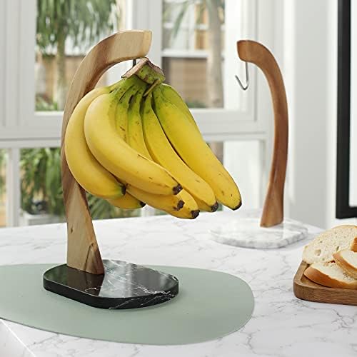 everous Banán Fogas Márvány Bázis,Modern Banán Jogosultja Fa áll a Horog, a Haza vagy a kocsmába(Fehér)
