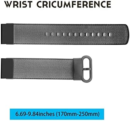 Wtukmo 22mm Nylon Watchband A Garmin Fenix 6 6X Pro Csuklópánt Heveder Fenix 5 5Plus 935 S60 Quatix5 gyorskioldó Smartwatch