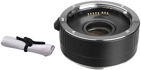 Canon EF 50mm f/1.2 L USM 2x Telekonverter (4 Elem) + Nw Közvetlen Mikroszálas Tisztító Kendővel.